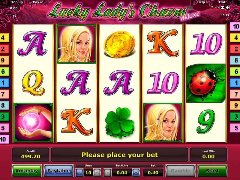 Игровой автомат Lucky Lady`s Charm